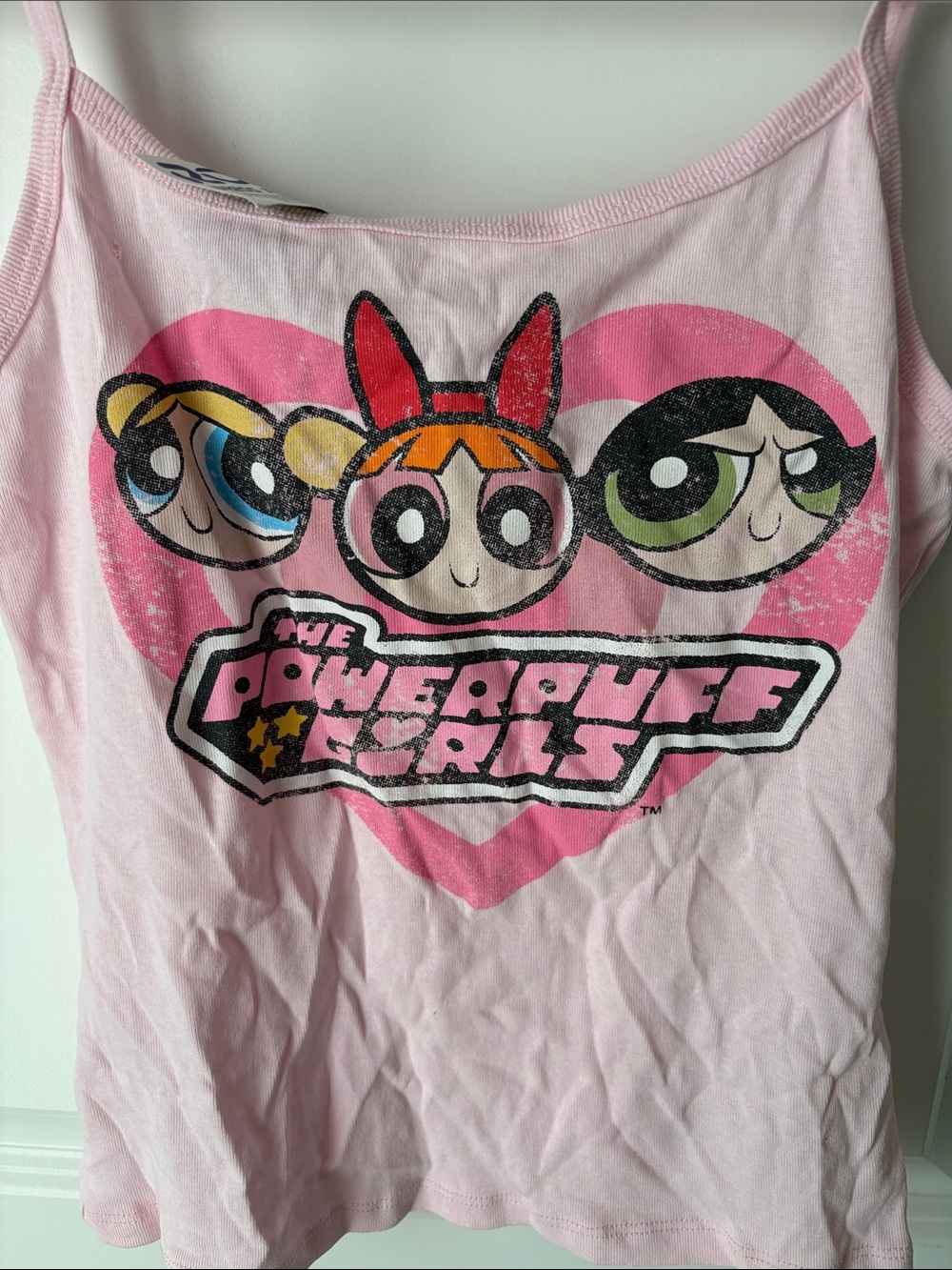 DC Comics Pink Powerpuff Girls Graphic Camisole
